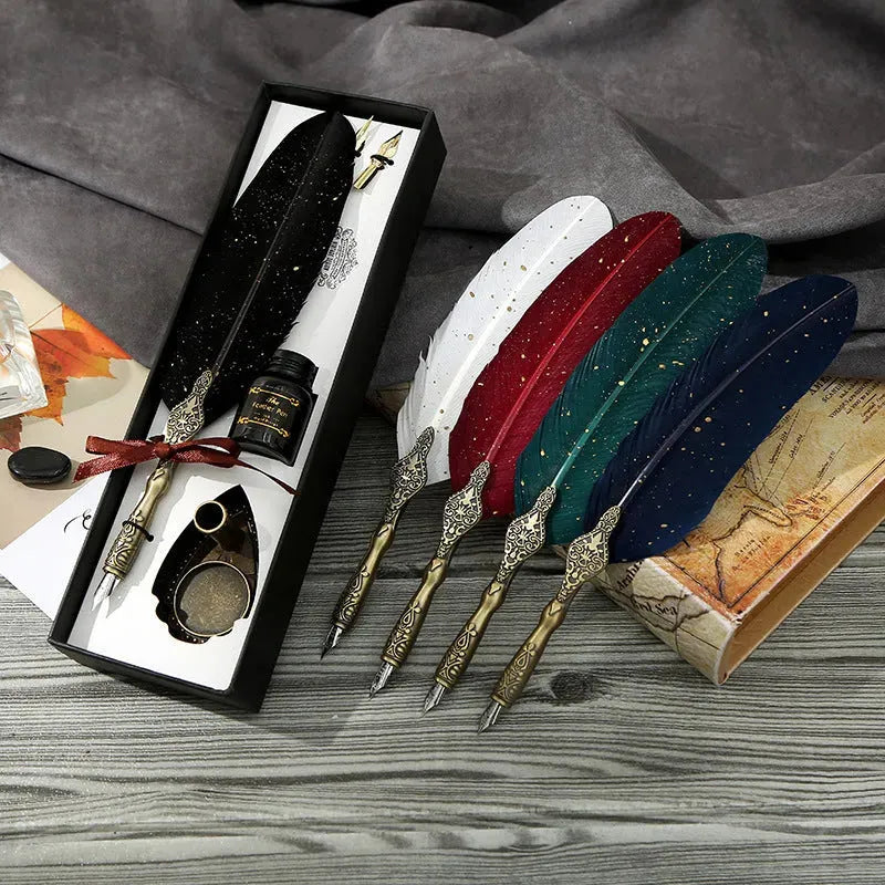 Customized Creative Glass Dip Pen Set - Bellarte Enchanté Customized Creative Glass Dip Pen Set